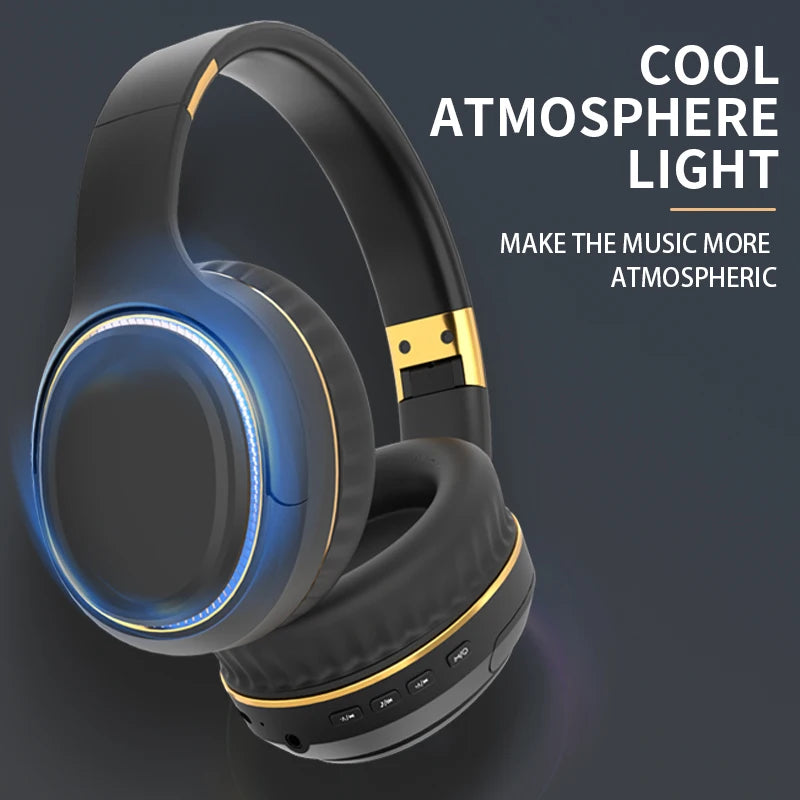 TWS Bluetooth Headphone Wireless Music Headset Over The Ear High Fidelity Bass Stereo Sports Bluetooth Earphones with AUX Cable S2f28a006875741b89e894613851ae74bK Amrit Store